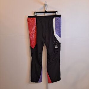BrandBlack Los Angeles Men’s Size L Tech Pants Colorblock Elastic Waist